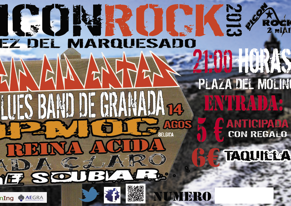 Entrada Piconrock 2013