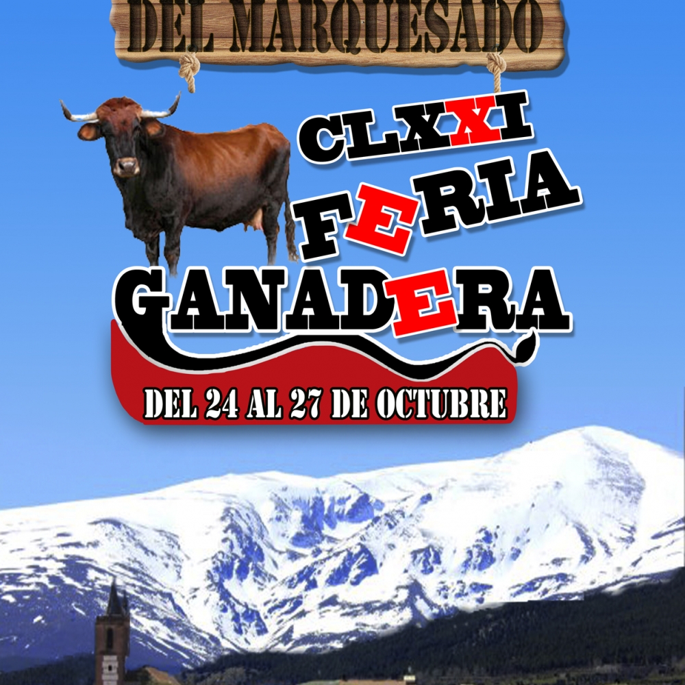 Cartel Feria Ganadera 2013