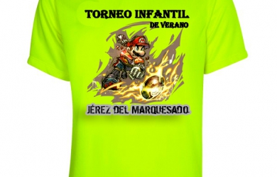 Camiseta torneo de verano infantil