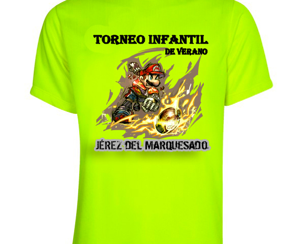 Camiseta torneo de verano infantil